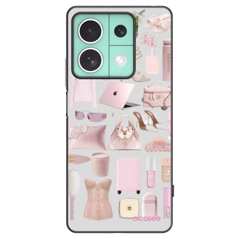 Picasee silikonski črni ovitek za Xiaomi Redmi Note 13 5G - Glam Babe