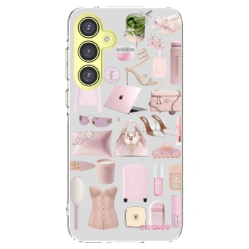 Picasee silikonski prozorni ovitek za Samsung Galaxy A35 5G A356B - Glam Babe