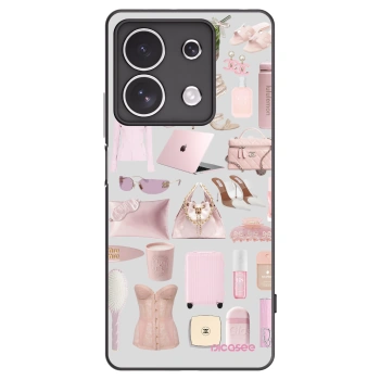 Picasee silikonski črni ovitek za Xiaomi Redmi Note 13 4G - Glam Babe