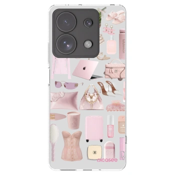 Picasee silikonski prozorni ovitek za Xiaomi Redmi Note 13 Pro 4G - Glam Babe