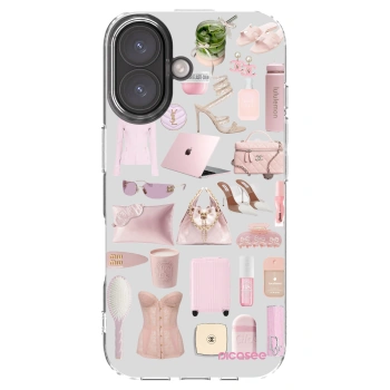 Picasee silikonski prozorni ovitek za Apple iPhone 16 - Glam Babe