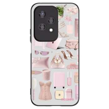 Picasee silikonski črni ovitek za Honor 200 Lite - Glam Babe