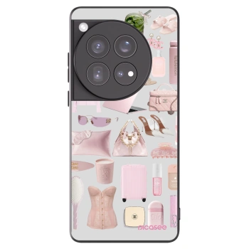 Picasee silikonski črni ovitek za OnePlus 12 5G - Glam Babe