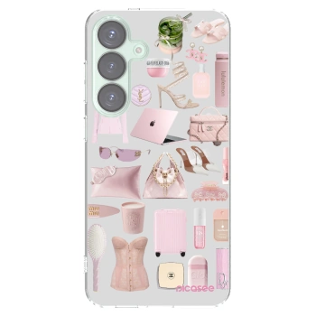 Picasee silikonski prozorni ovitek za Samsung Galaxy S25+ 5G - Glam Babe