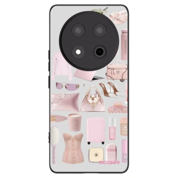 Picasee silikonski črni ovitek za Honor Magic7 Lite 5G - Glam Babe