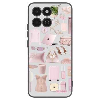 Picasee silikonski črni ovitek za Honor 200 Smart 5G - Glam Babe