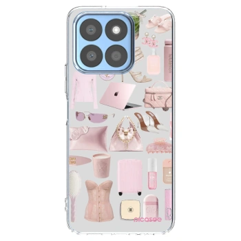 Picasee silikonski prozorni ovitek za Honor X8c - Glam Babe