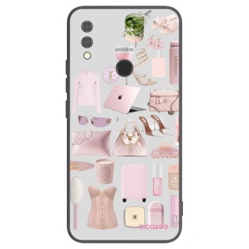 Picasee silikonski črni ovitek za Xiaomi Redmi Note 7 - Glam Babe