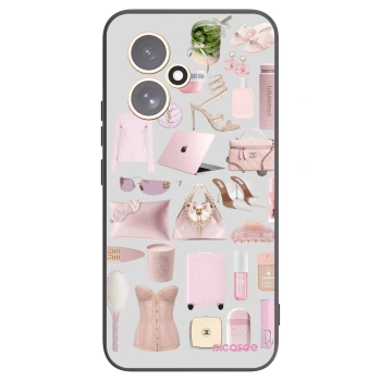 Picasee silikonski črni ovitek za Honor 400 5G - Glam Babe