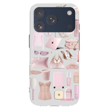 Picasee silikonski prozorni ovitek za Apple iPhone 17 Pro - Glam Babe