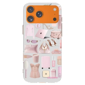 Picasee silikonski prozorni ovitek za Apple iPhone 17 Pro Max - Glam Babe