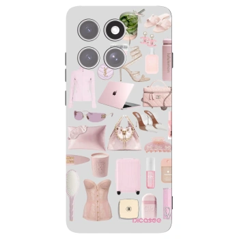 Picasee silikonski črni ovitek za Motorola Edge 60 Pro - Glam Babe