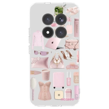 Picasee silikonski prozorni ovitek za Xiaomi Redmi Note 15 Pro+ - Glam Babe