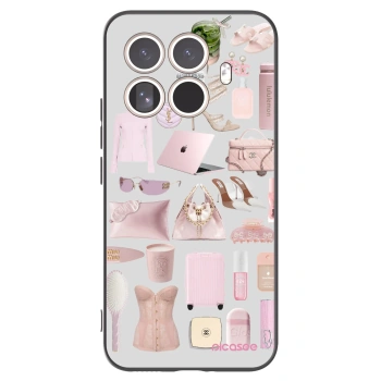 Picasee silikonski črni ovitek za Xiaomi 15T Pro - Glam Babe