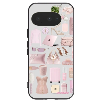 Picasee silikonski črni ovitek za Google Pixel 10 - Glam Babe