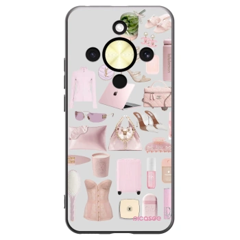 Picasee silikonski črni ovitek za Honor Magic8 Lite 5G - Glam Babe