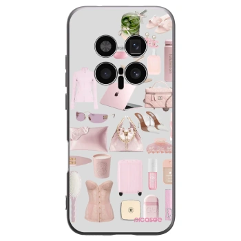 Picasee silikonski črni ovitek za Honor Magic8 Pro 5G - Glam Babe