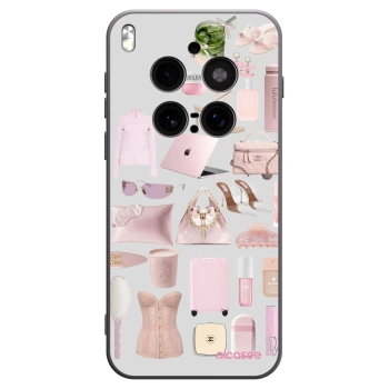 Picasee silikonski črni ovitek za Vivo X300 Pro - Glam Babe