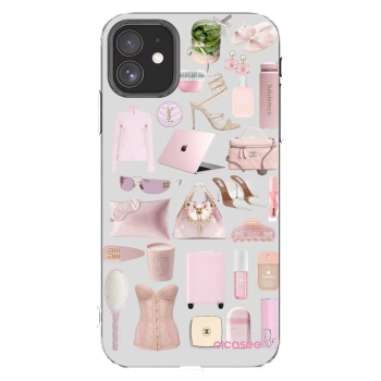 Picasee silikonski prozorni ovitek za Apple iPhone 11 - Glam Babe