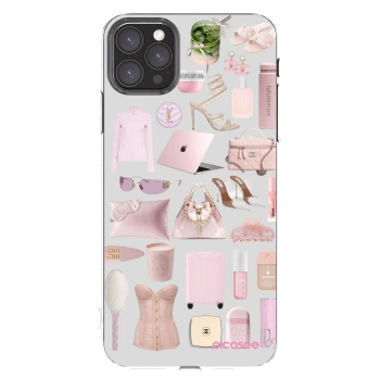 Picasee silikonski prozorni ovitek za Apple iPhone 11 Pro Max - Glam Babe