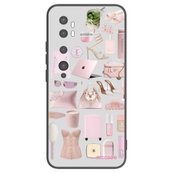 Picasee silikonski črni ovitek za Xiaomi Mi Note 10 (Pro) - Glam Babe