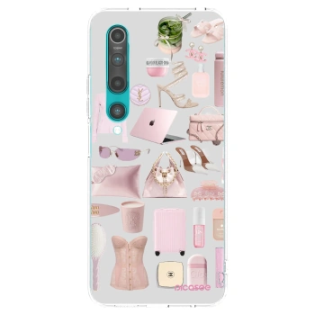 Picasee silikonski prozorni ovitek za Xiaomi Mi 10 - Glam Babe