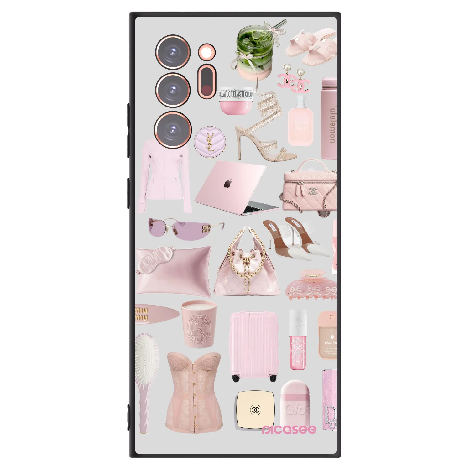 Picasee silikonski črni ovitek za Samsung Galaxy Note 20 Ultra - Glam Babe