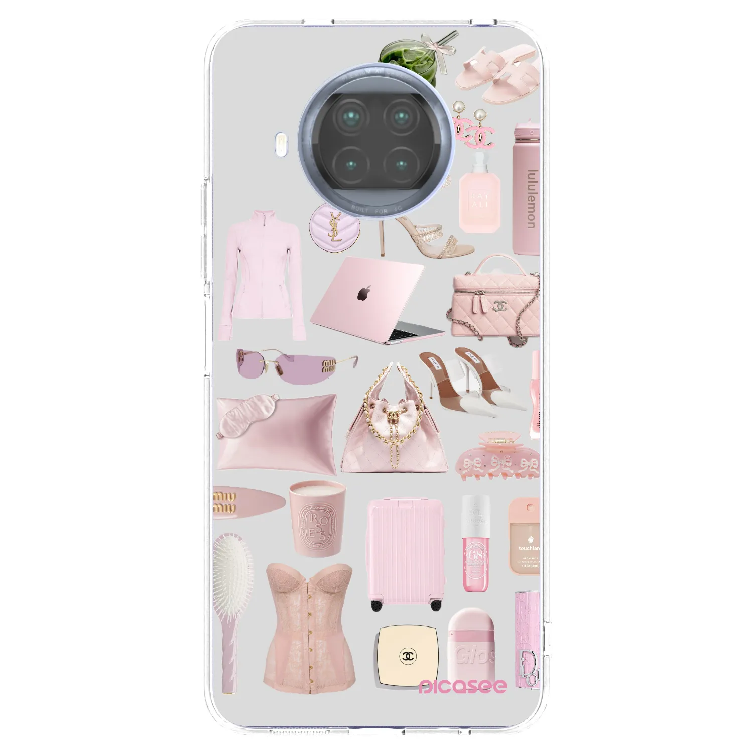 Picasee silikonski prozorni ovitek za Xiaomi Mi 10T Lite - Glam Babe