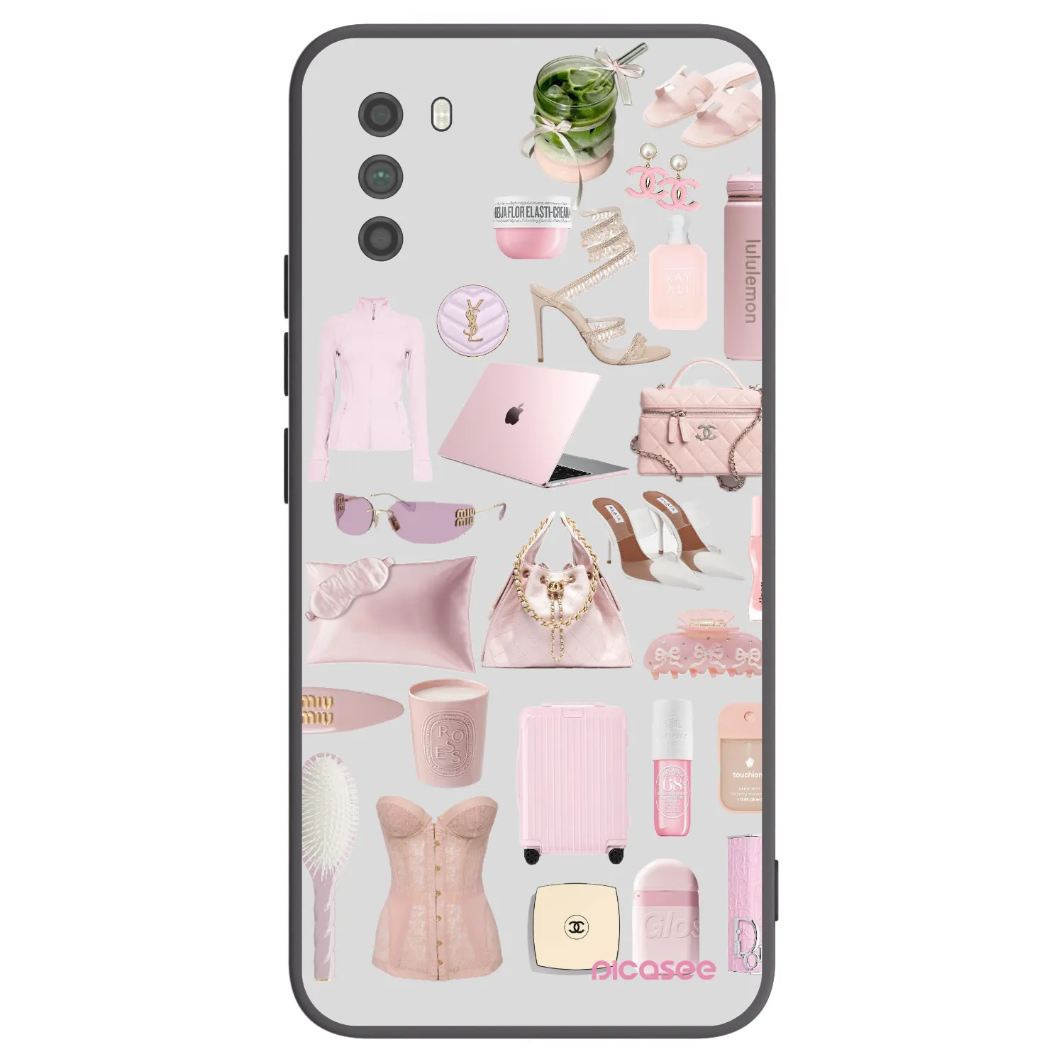 Picasee silikonski črni ovitek za Xiaomi Poco M3 - Glam Babe