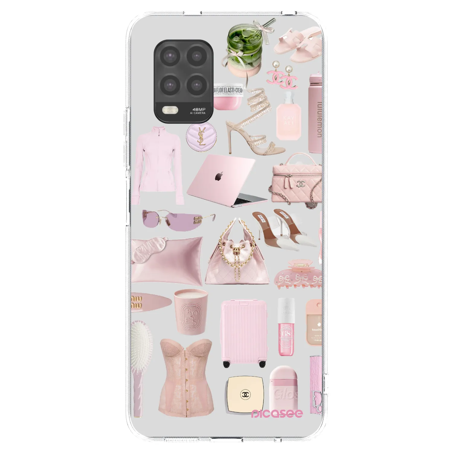 Picasee silikonski prozorni ovitek za Xiaomi Mi 10 Lite - Glam Babe