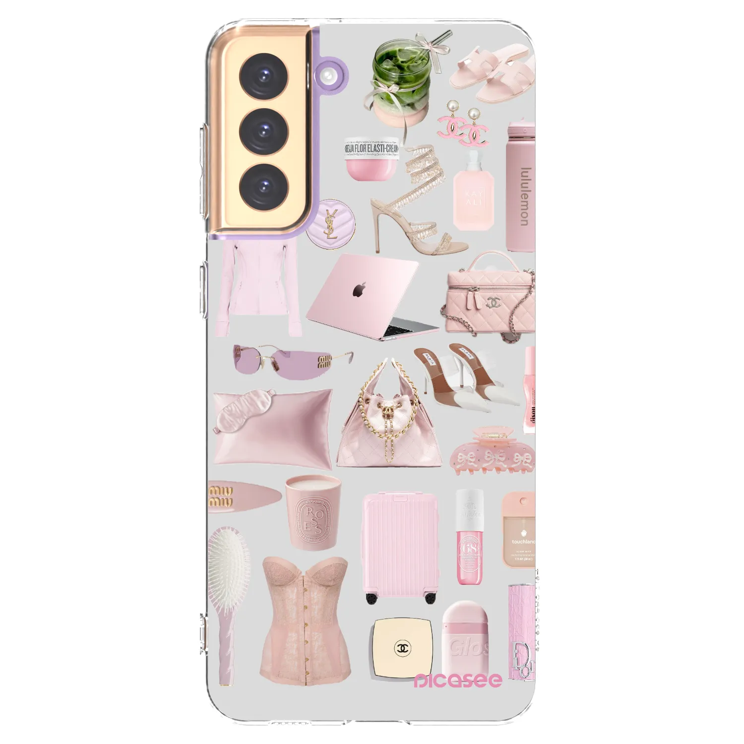 Picasee silikonski prozorni ovitek za Samsung Galaxy S21+ 5G G996F - Glam Babe