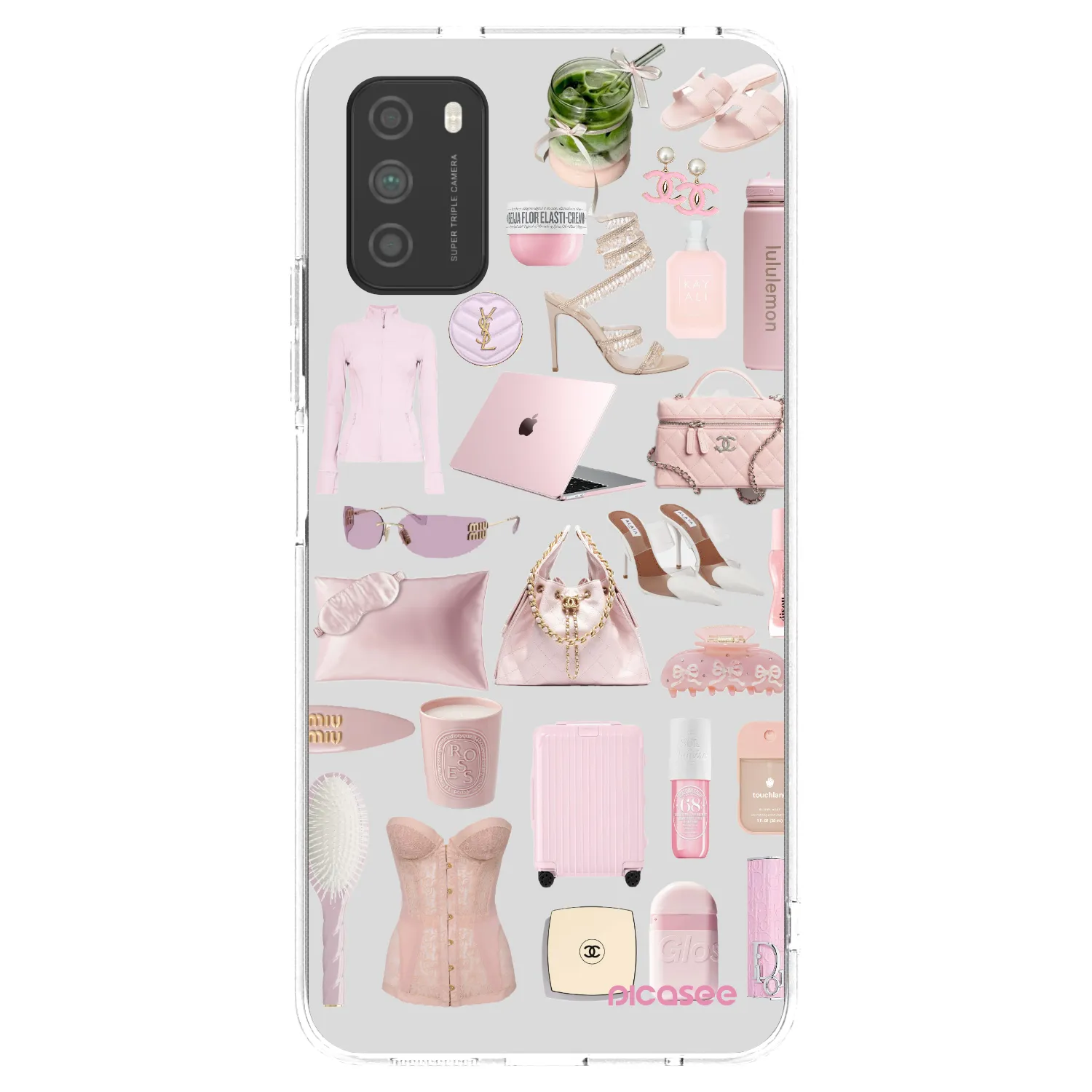 Picasee silikonski prozorni ovitek za Xiaomi Poco M3 - Glam Babe