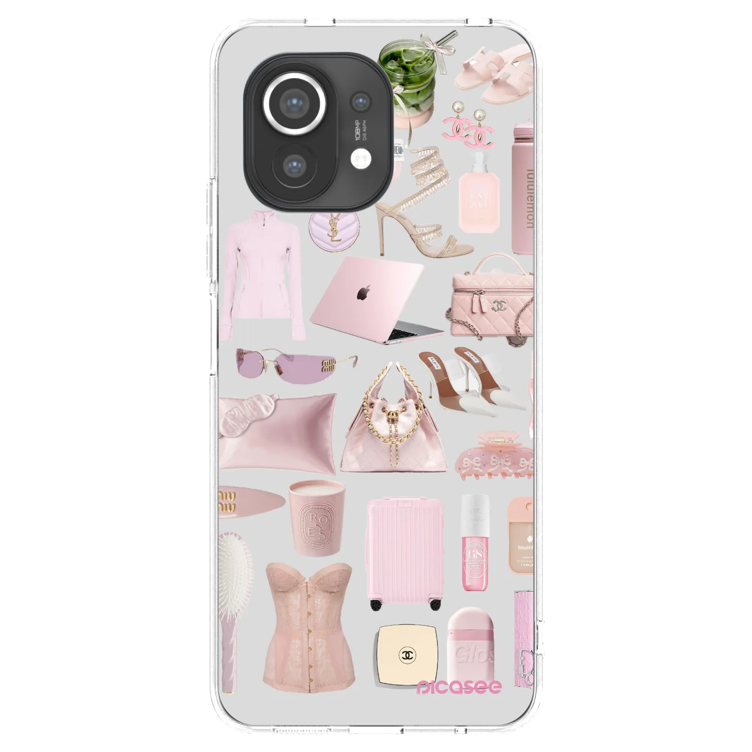 Picasee silikonski prozorni ovitek za Xiaomi Mi 11 - Glam Babe