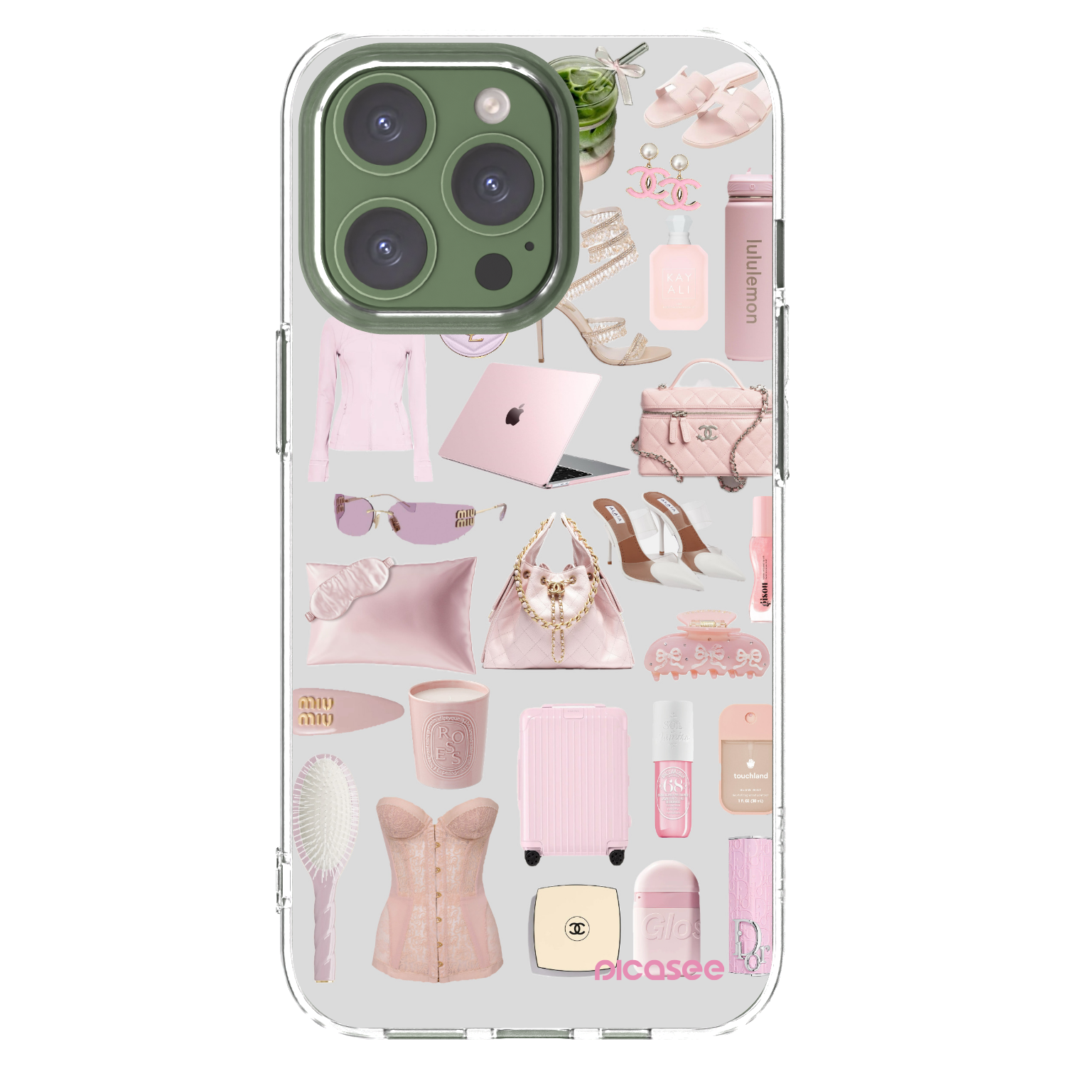 Picasee silikonski prozorni ovitek za Apple iPhone 13 Pro - Glam Babe