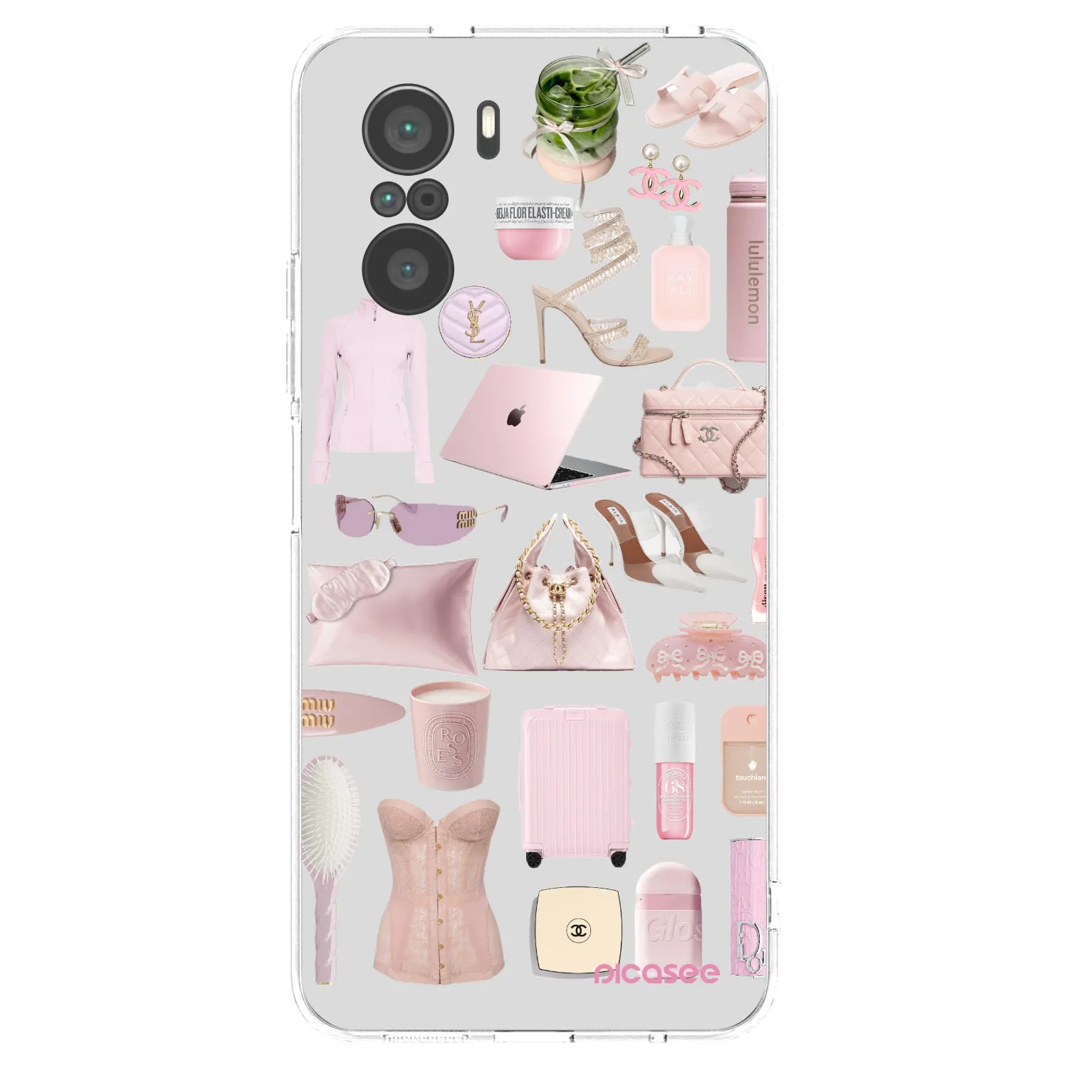 Picasee silikonski prozorni ovitek za Xiaomi Poco F3 - Glam Babe