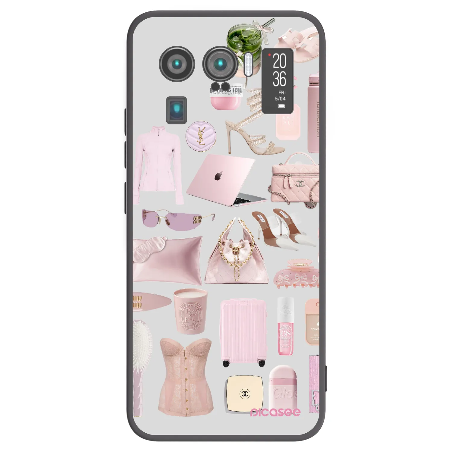 Picasee silikonski črni ovitek za Xiaomi Mi 11 Ultra - Glam Babe