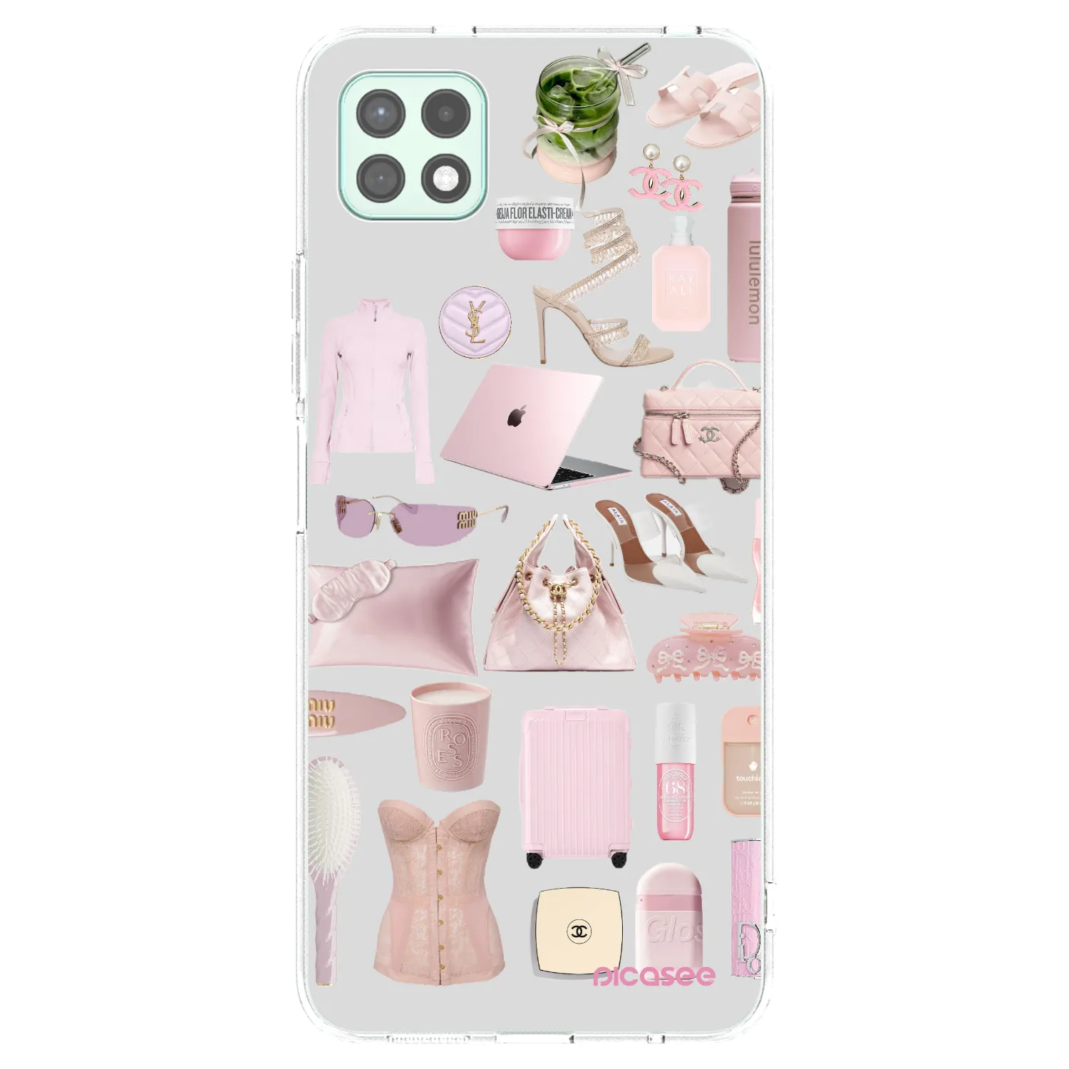 Picasee silikonski prozorni ovitek za Samsung Galaxy A22 A226B 5G - Glam Babe