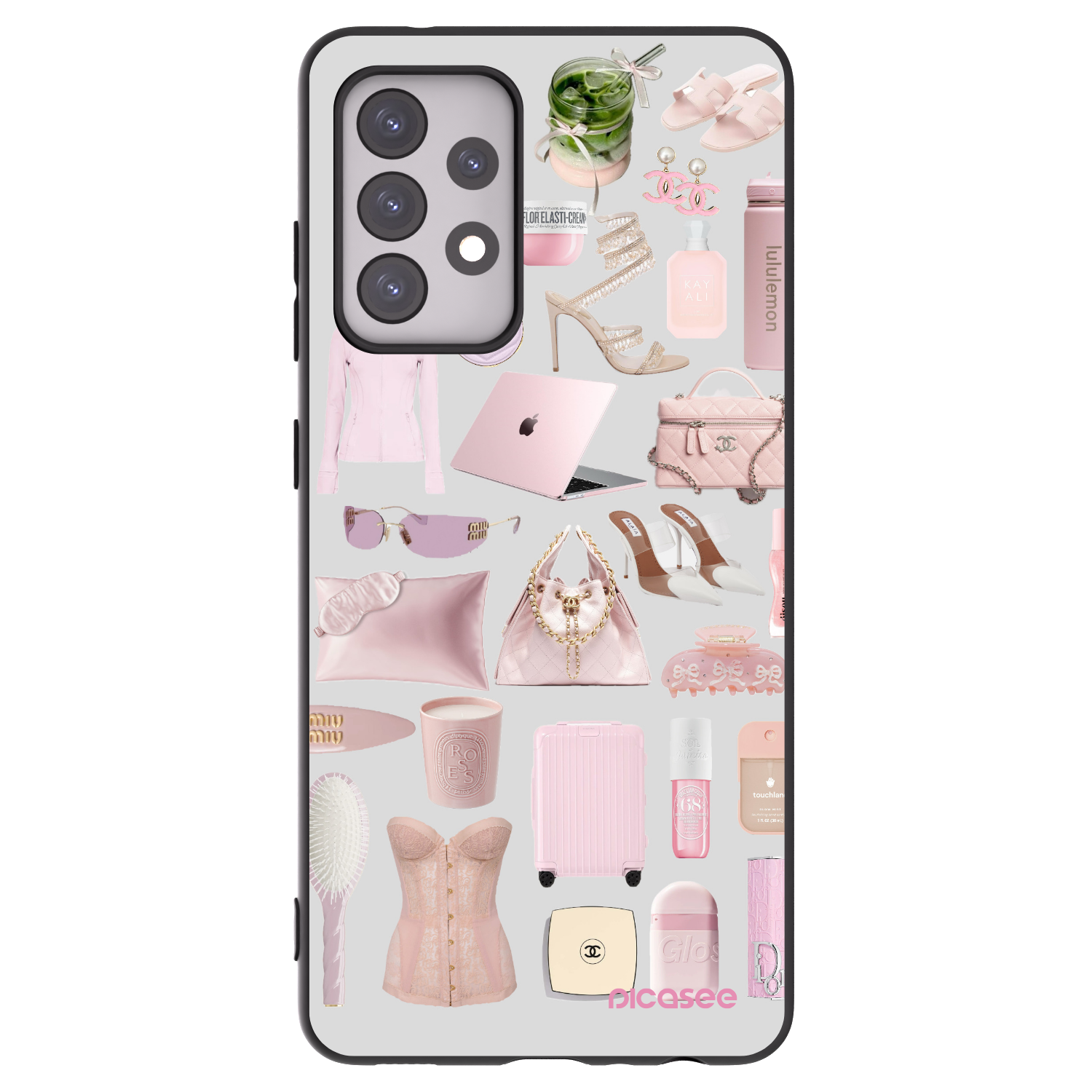 Picasee silikonski črni ovitek za Samsung Galaxy A52s 5G A528B - Glam Babe