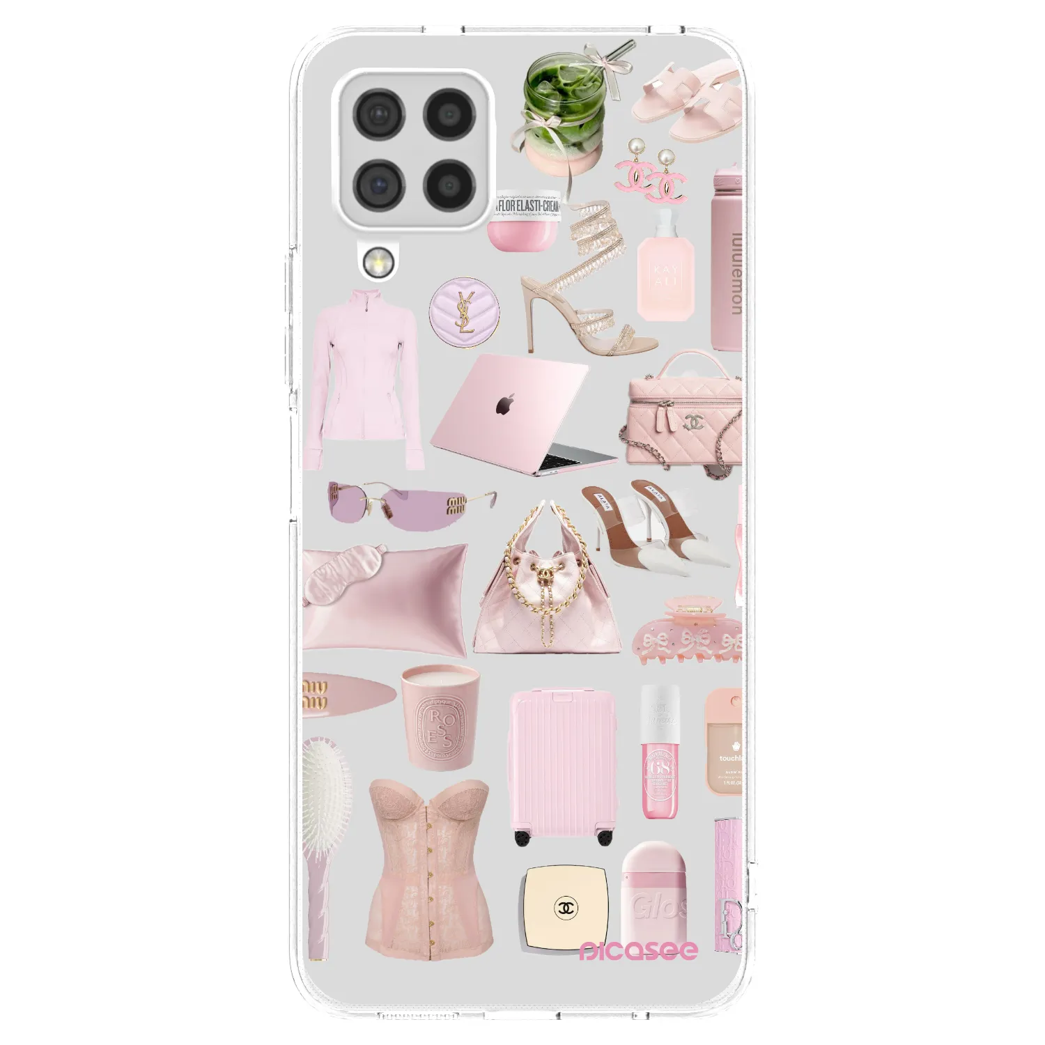 Picasee silikonski prozorni ovitek za Samsung Galaxy A22 A225F 4G - Glam Babe