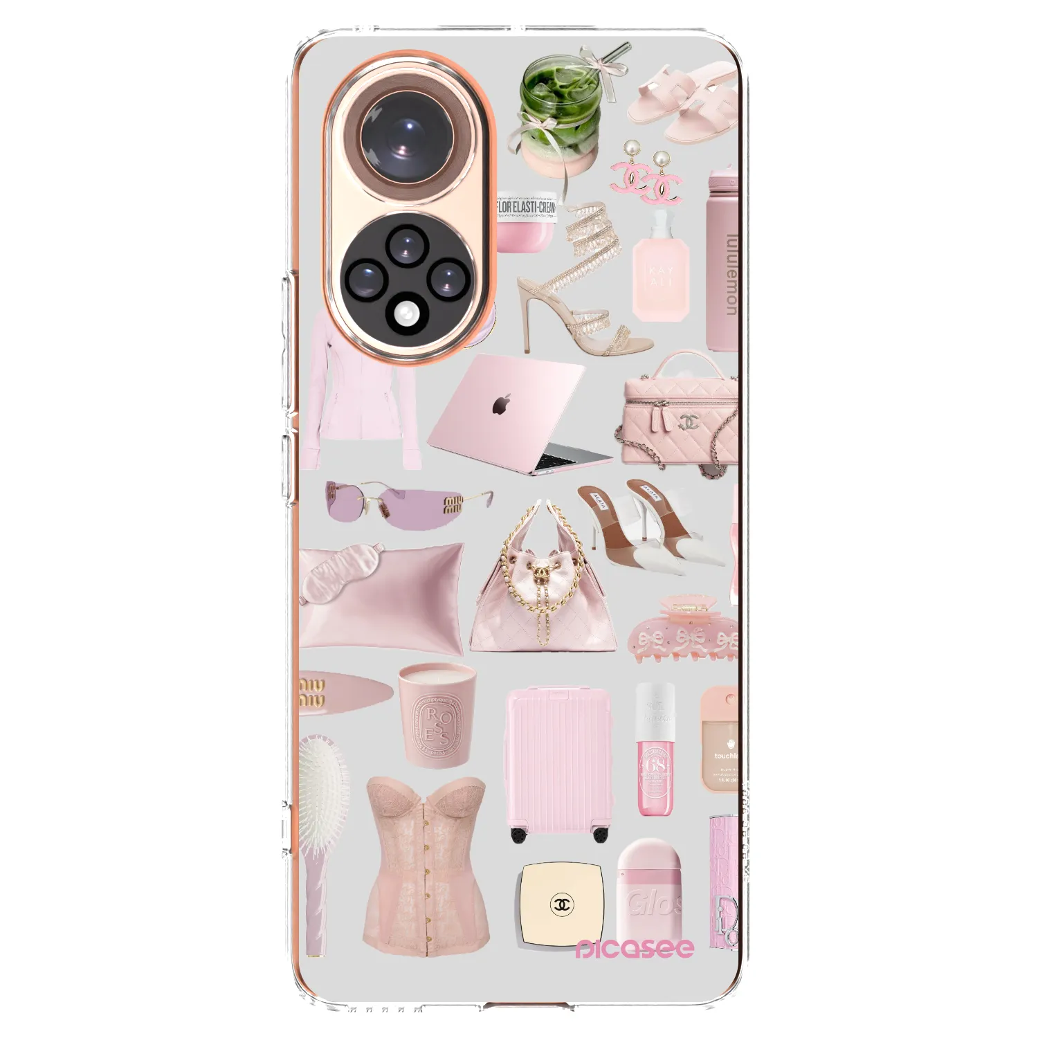 Picasee silikonski prozorni ovitek za Honor 50 5G - Glam Babe