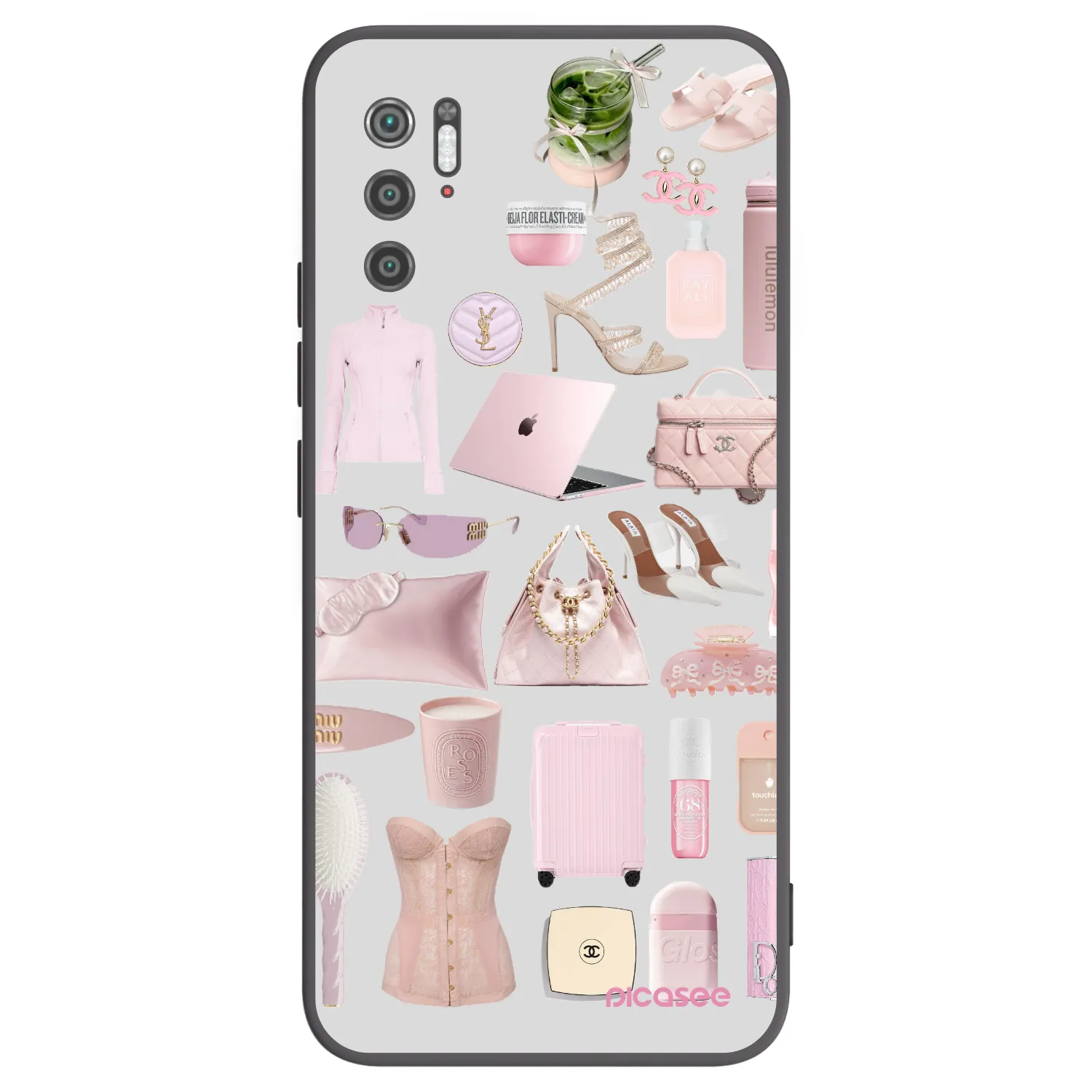 Picasee silikonski črni ovitek za Xiaomi Poco M3 Pro 5G - Glam Babe