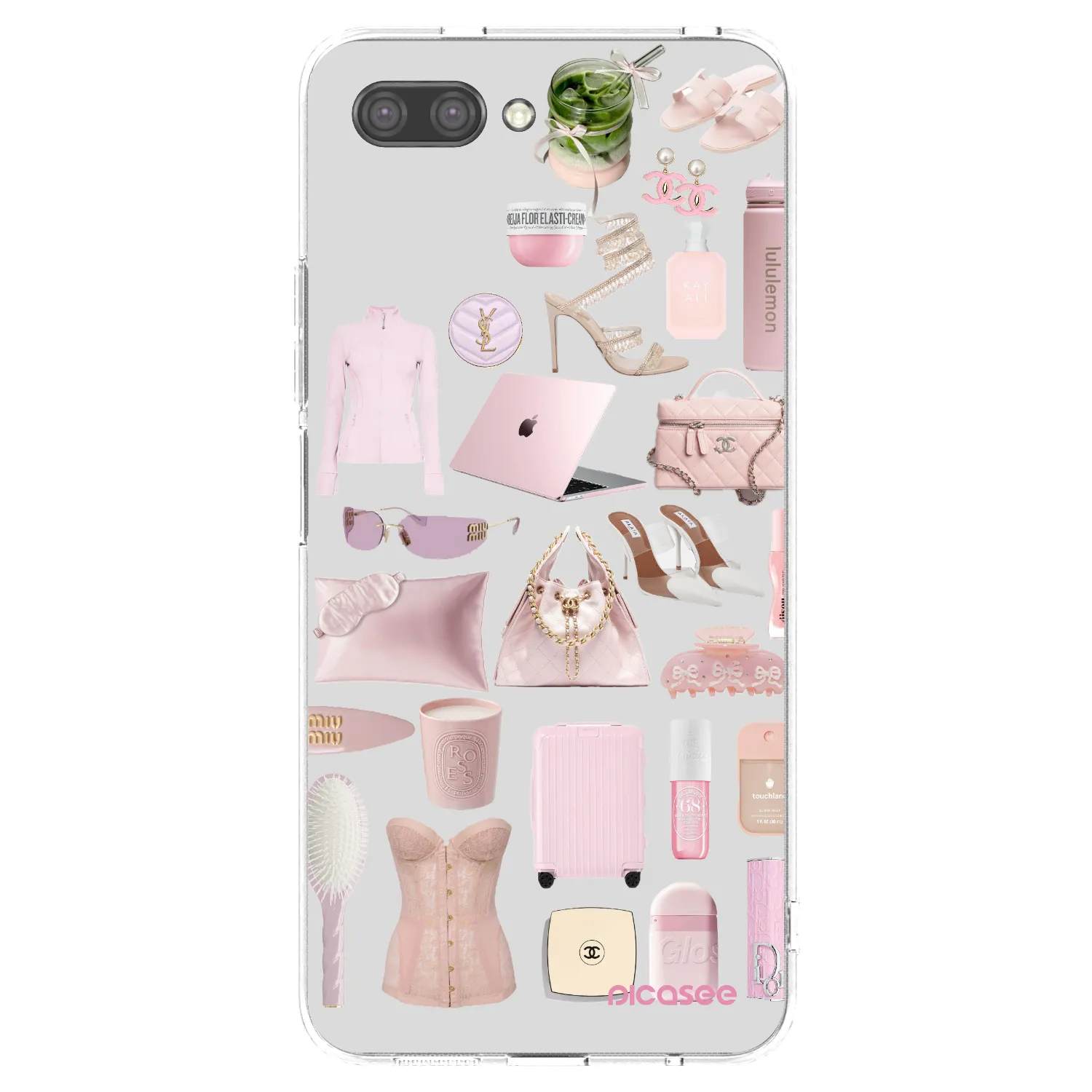 Picasee silikonski prozorni ovitek za Honor 10 - Glam Babe