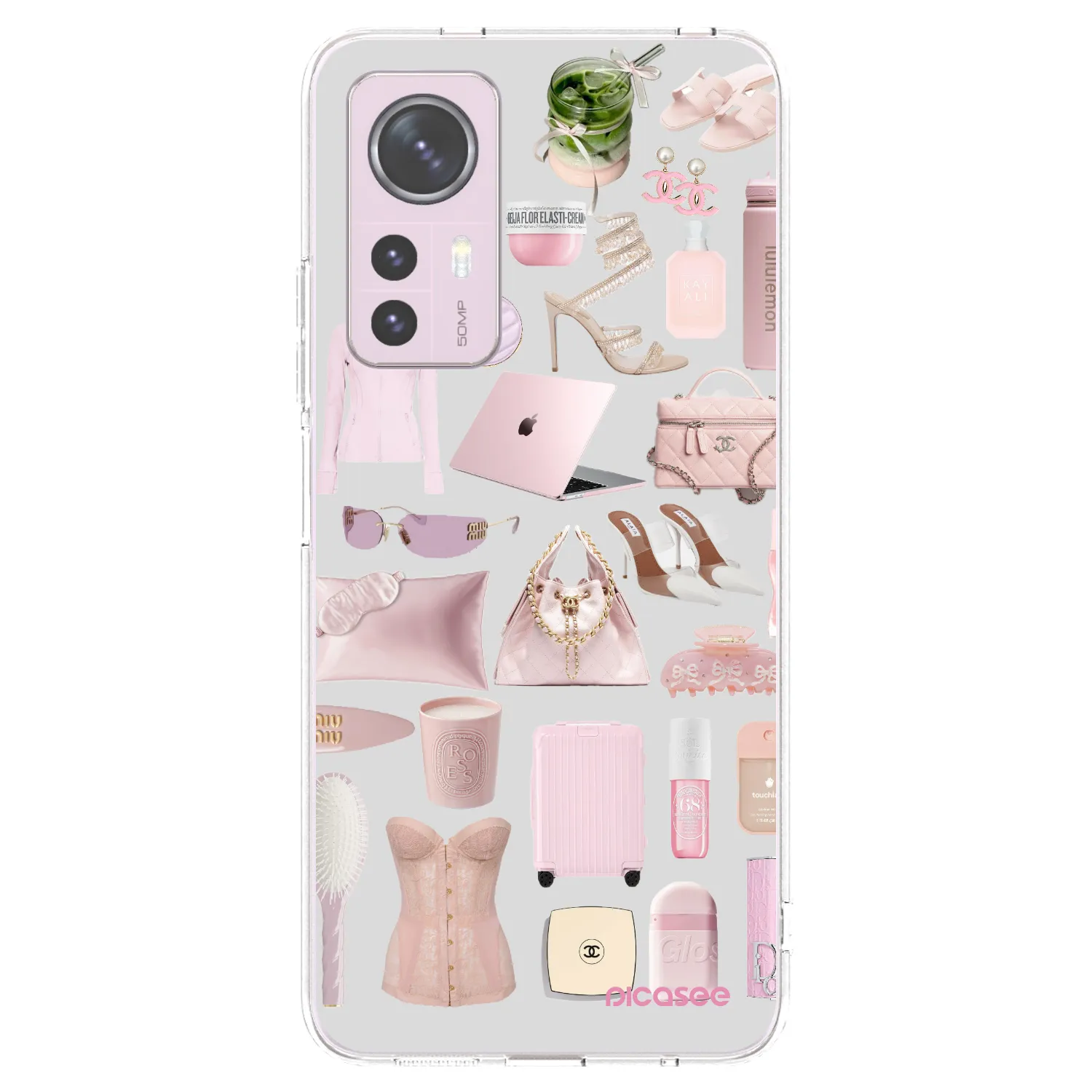 Picasee silikonski prozorni ovitek za Xiaomi 12 - Glam Babe