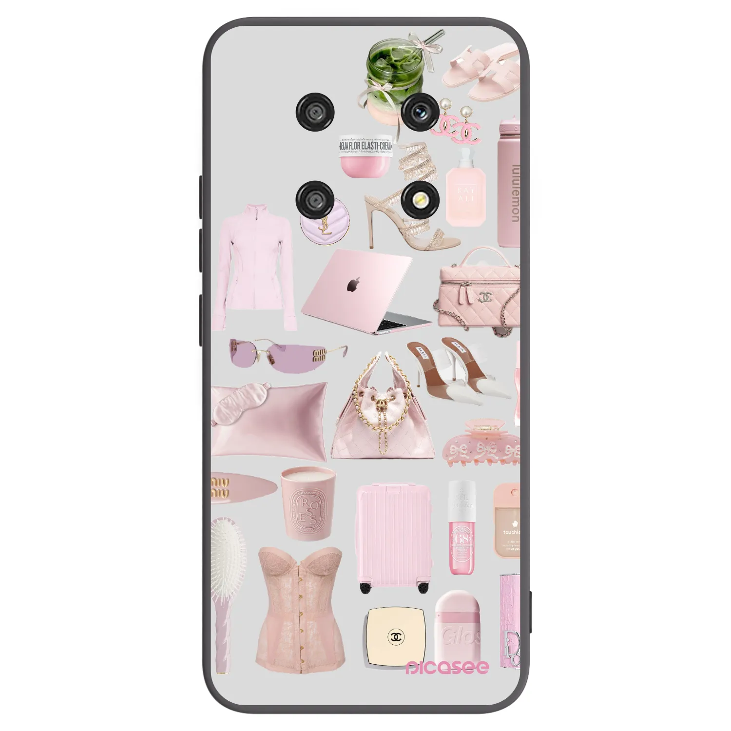 Picasee silikonski črni ovitek za Honor Magic4 Lite 5G - Glam Babe