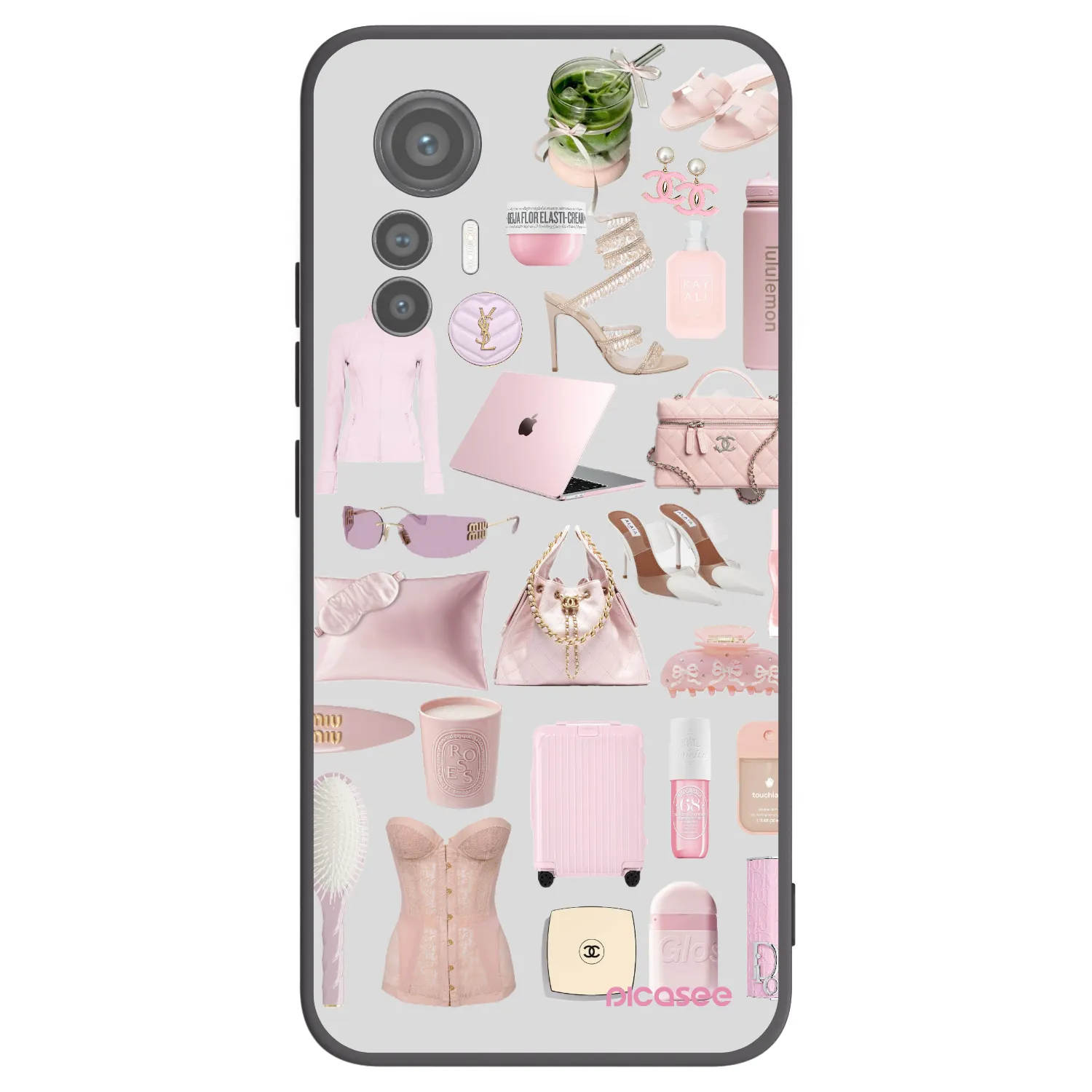 Picasee silikonski črni ovitek za Xiaomi 12 Lite - Glam Babe