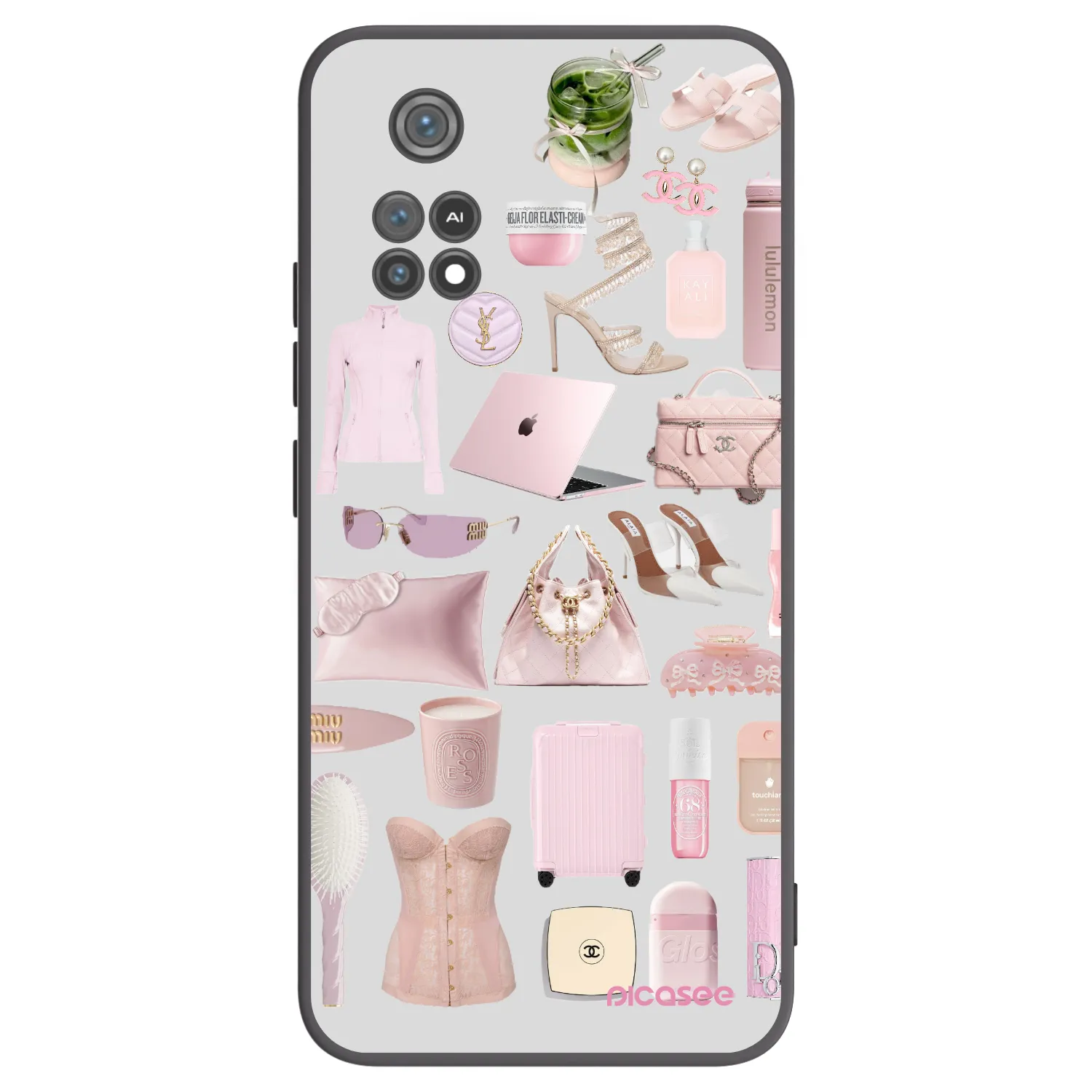 Picasee silikonski črni ovitek za Xiaomi Poco M4 Pro - Glam Babe
