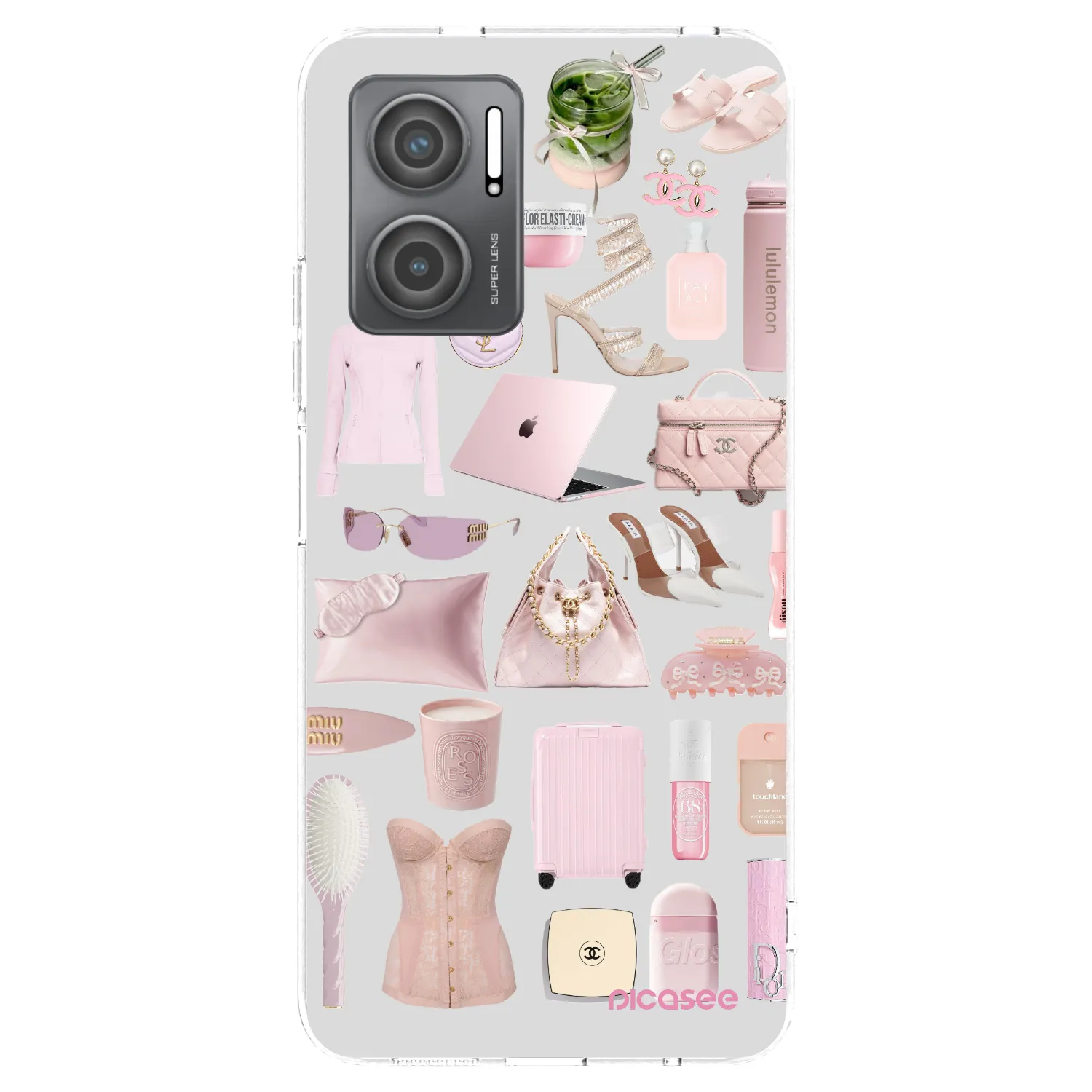 Picasee silikonski prozorni ovitek za Xiaomi Redmi 10 5G - Glam Babe