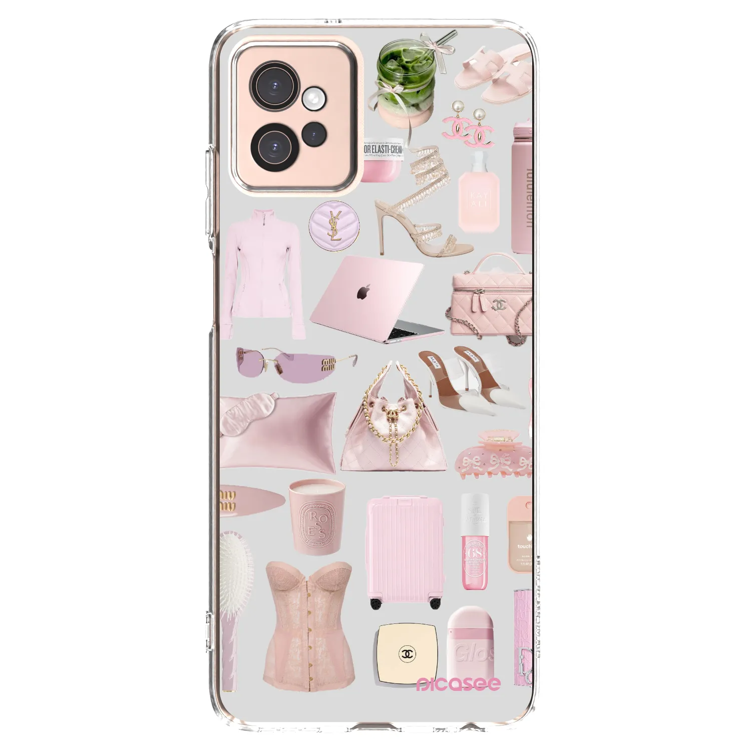 Picasee silikonski prozorni ovitek za Motorola Moto G32 - Glam Babe