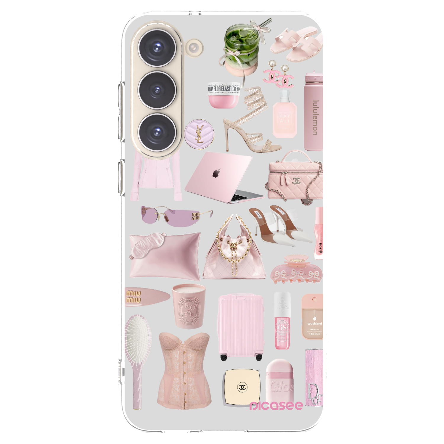 Picasee silikonski prozorni ovitek za Samsung Galaxy S23+ 5G - Glam Babe