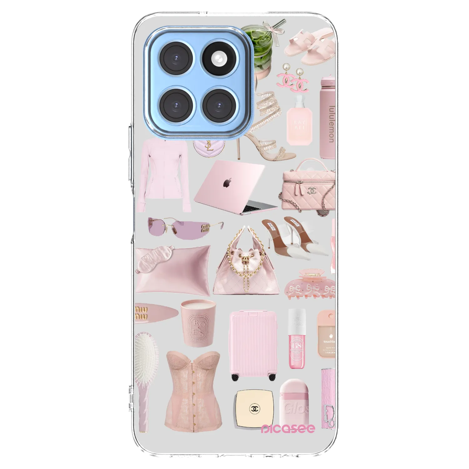 Picasee silikonski prozorni ovitek za Honor X6 - Glam Babe